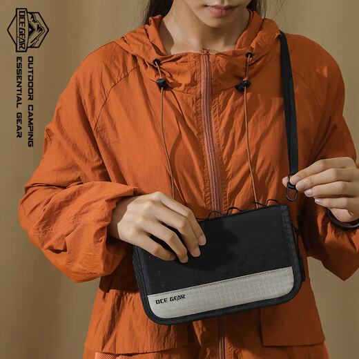 Oce Gear Crossbody Passport Clip RFID Antift Brushing Travel Id Sac Sac de passeport à l'étal