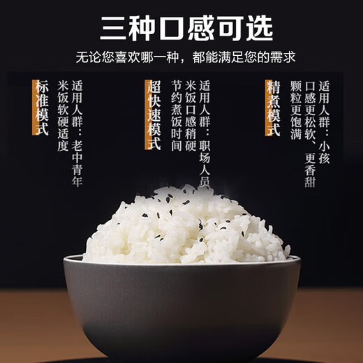 松下（Panasonic）寓颜系列4L大容量电饭煲IH家用电饭锅备长炭铜釜24H智能重磅上 4L 图片款- 14984L