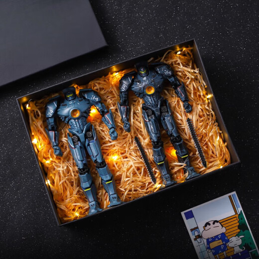 葵影（kuiying）neca环太平洋机甲模型玩具复仇流浪者双刀尤里卡暴风赤红摆件 679-【忧郁罗密欧】 【出厂原包装(自己收藏)】