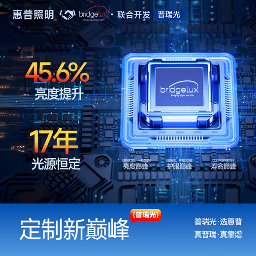 HP light luxury LED ceiling lamp Puri eye protection crystal bedroom study room Zhongshan lamps Zhenzhi light package installation