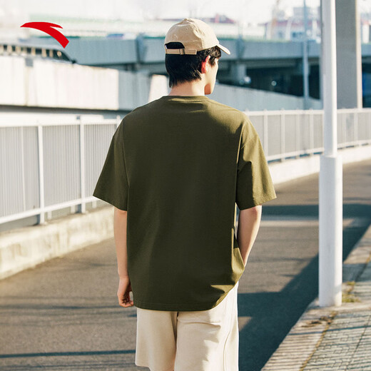 安踏×ZOLA艺术家联名丨冰肤短袖夏季潮流情侣宽松运动上衣男休闲T恤