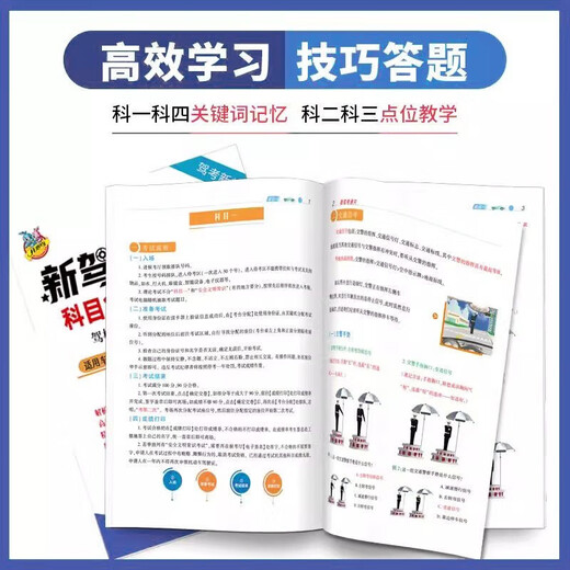 JD.com Delivery [Official Edition] Driver's License Subject 1 Subject 4 Examination Answering Skills Book Theory Book 2025 New Traffic Rules Driving School One-Passive Driving Test Book C1c2 Shorthand Mental Textbooks Passing Skills Driving School Test Driver's License 500 Question Bank <Query Book> Content: (Subject 1 More than 1700+Subject 41300 Standard
