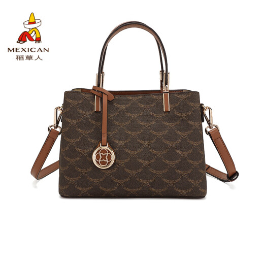 Bolsa de espantapájaros Bolsos de mujeres de mujer para mujeres 2025 NUEVO CUMPLEAÑOS DE VALENTARIO Regalo práctico Regalo práctico para mamá Mocha + [Dar una hermosa caja de regalo]