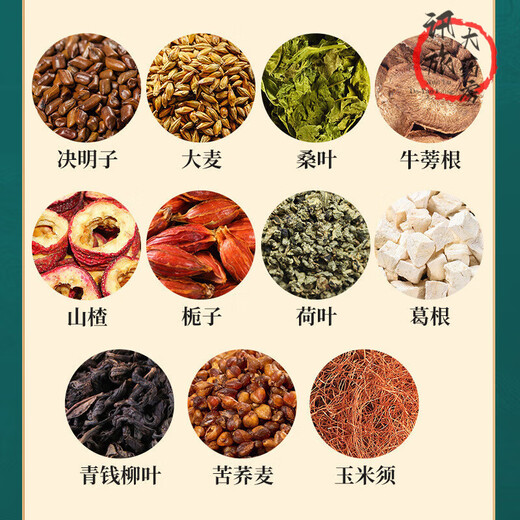 北京同仁堂青钱柳玉米须桑叶茶降血脂血压茶糖尿酸高血压养肝护肝调理三养生 北京同仁堂青钱柳玉米须桑叶茶5