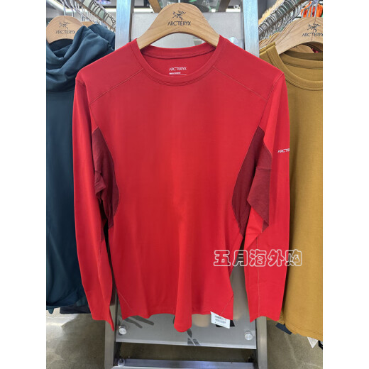 始祖鸟（ARC'TERYX）ARC’TERYX始祖鸟RHO HYBRID男士内层长袖上衣拼接羊毛6190/6243 半拉链GRAPHITE石墨灰 6190 S