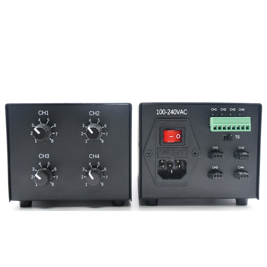 Maixin industrial camera LED light source brightness regulator 24V analog digital four-channel machine vision 4-channel digital control DPA-120W