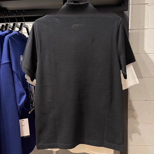 耐克（NIKE）男子POLO衫针织短袖25年夏季黑色半袖T恤FN3895-010 FN3895-010 S