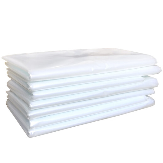 Greenhouse plastic sheet is waterproof, transparent, thickened, window-proof, windproof, coldproof, windproof and dustproof plastic film, household covering film, 5 meters wide, 10 meters long, thickness 12S