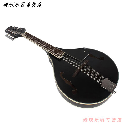 Nanzhong Tibetan Gitarre Acht-Saiten-Mandolin Qin Western Musikinstrument Elektrische Klang Mandoline Mandala Ethnisches Musikinstrument Mandoline Elektrische Box Sonnenuntergang Farbe