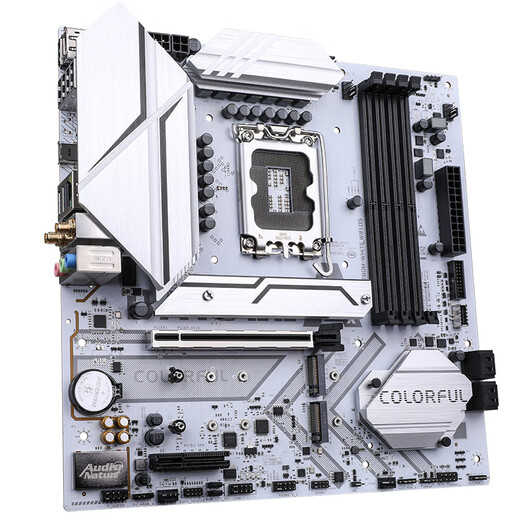 Colorful Intel Z790 with Core 12th/14th generation i7 12700KF/14700KF CPU motherboard set B760M-WHITE WIFI D5 Cold Steel 12th generation丨i7 12700K 12 cores 20 threads