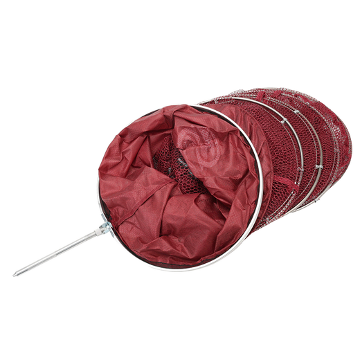 God Shark 25cm*2.5m rubberized fish net bag fishing net anti-hanging quick-drying fishing net bag portable fish net bag fishing gear