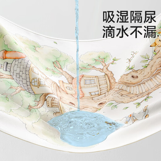 童葵（tongkui）隔尿垫婴儿防水可水洗大尺寸新生儿姨妈垫成人经期婴儿床尿布台垫 【马戏团】A类婴儿面料 50x70cm