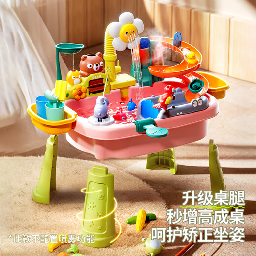 Xinge children's dishwasher toys electric dishwasher slide to have a house kitchen birthday gift sunflower blue