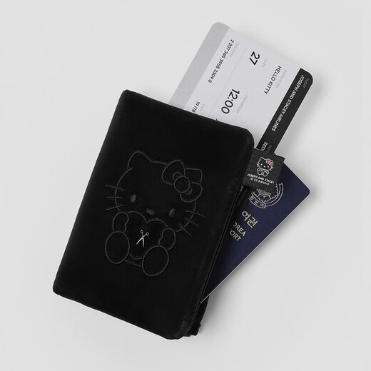 护照保护套HelloKitty护照夹可爱kt猫出国旅行证件收纳包机票银行 kt护照夹【一个装】