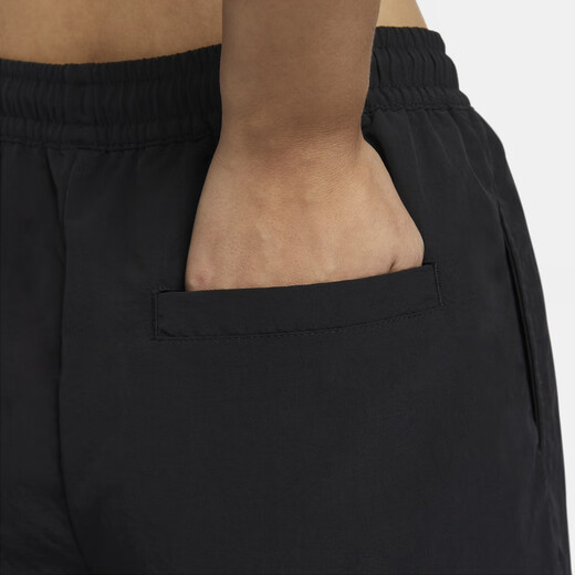 耐克（NIKE）官方EVERYTHING女子中腰短裤夏季运动裤梭织休闲FV6623 010黑/白 XL