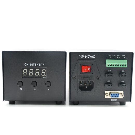 Maixin industrial camera LED light source brightness regulator 24V analog digital four-channel machine vision 4-channel digital control DPA-120W