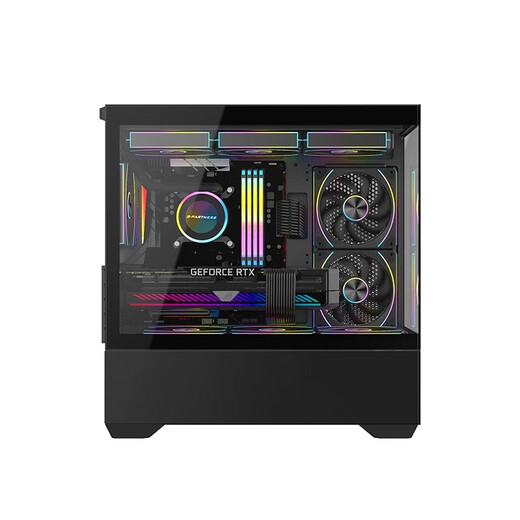 GIGABYTE AMD Ryzen R7 7800X3D/9800X3D/GIGABYTE RTX5070/RTX5080 desktop assembly computer game console live broadcast design rendering video editing complete machine configuration three 9800X3D丨RTX5060Ti 16G