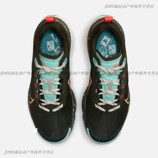 Nike (Nike) Terra Kiger 9 Женская кроссовка для кроссовки для кроссовки босиком босиком DR2694 300 Sequoia Green_amber Brown_rise Emerald Green_ice Anime 40