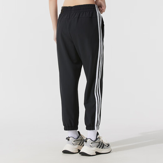 Adidas women's sports suit 25 summer new fast drying breathable casual short-sleeved T-shirt loose trousers two-piece set JD6435+JZ2173 XL