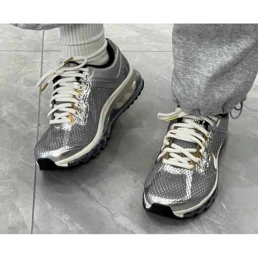 Nike (Nike) Airmax Silber gepolstert Mode lässige Laufschuhe HJ-official Flaggschiff echtes HF4884-100 / 41