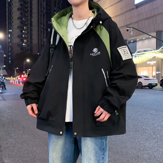 Chang Luzhu Frühlings- und Herbstjacke Herren jugendlicher koreanischer Herrenmode und Evergrande Student Spring and Herbst 683 Weißer Kaffee [Stil] M Vorschläge [80-100jin [Jin entspricht 0,5 kg]]