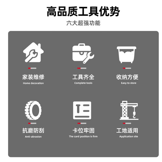 Factory No. 1 100-piece household tool box set electrician woodworking telecommunications repair set hardware hand tool set