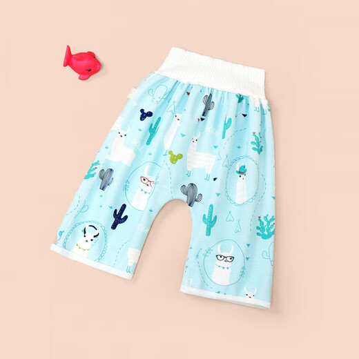 
Beisiru baby urinary skirt diaper pants bed wetting artifact baby children leakproof waterproof large size washable urinary pad cloth diaper bag emerald lion urinary skirt 1 pack L size (3-8 years old 30-60Jin [Jin equals 0.5 kg])