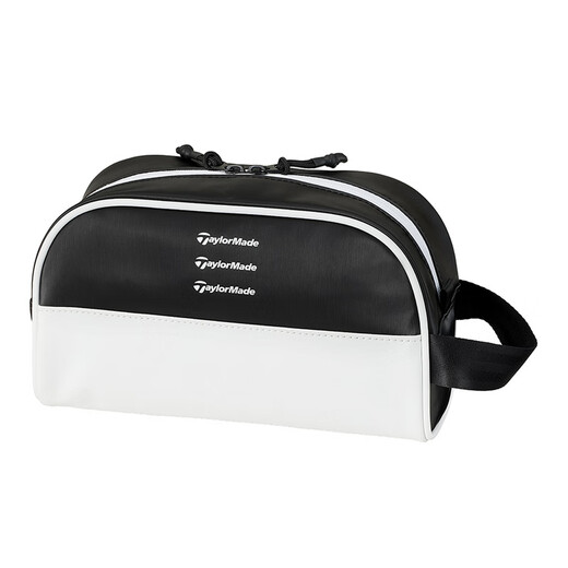 TaylorMade Taylormay Golf Herren Casual Concept Mode Mode Outdoor Clutch Handtasche 2025 Neues Modell M13533 Schwarz/Weiß alle Größe