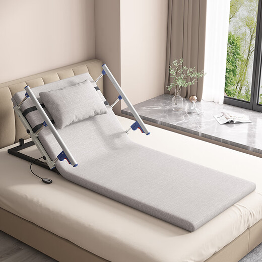 Xun Shangpin Electric Get Up Assistor Bedridden Elderly Home Care Lifting Mattress Automatic Get Up Artifact Electric Back Lifter Long Size-Folding Armrest-Electric Remote Control Width 90CM