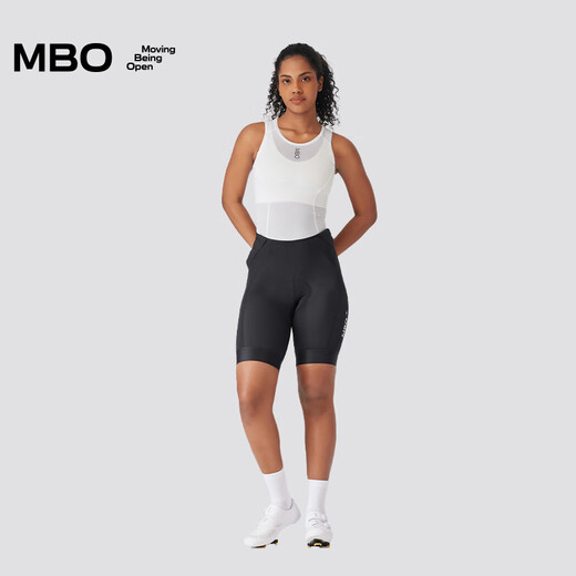 MBO cycling suit sweat shirt women bicycle quick-drying B130 vest bottom shirt mountain bike road bike equipment white L