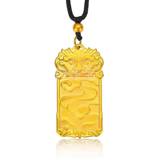 Yanjinxin gold unicorn pendant 999 pure gold packaged with full silver Xiangyun Wushi brand gold packaged silver solid pendant given to dad on his birthday. The total weight of the unicorn pendant is about 40 grams, and it is filled with 1.5 grams of gold.