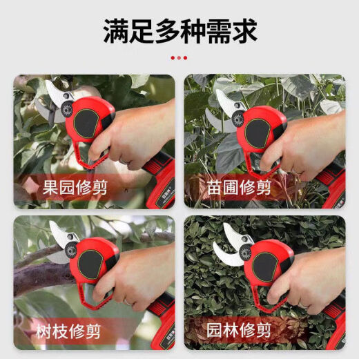 Dayi Padama eléctrica Tijeras de jardinería de jardinería Rama de árbol de árboles Rama de frutas Rama de fruta poda podado recargable Litio inalámbrico Batería Reparación 698 398vf4 cm Single Electric Enviar 3 cuchillos + Bolsa de cintura Dali Dali Cabezo de entrega de vidas cabezales