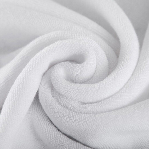 Hotel beauty foot bath club pure white thickened water-absorbent adult large towel 350g special price white bath towel 70*140cm