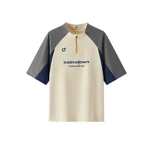 森马(Semir)POLO衫男吸湿速干运动球衣风t恤小立领上衣2025夏季109325115113