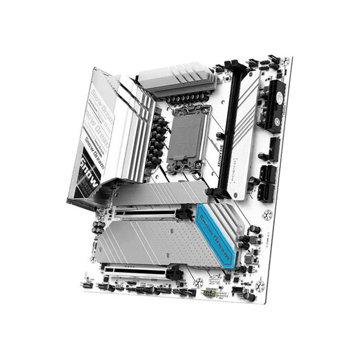 Jingyue / Z690 Snow Dream Motherboard D4 / D5 compatible avec la 12e génération 13e génération 14th Generation CPU Set Argb1700 Jingyue Z790M Snow Dream D4127
