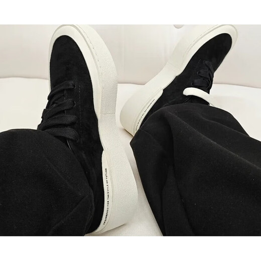 阿迪达斯 （adidas）LABCOURT舒适增高低帮鞋滑ID官方旗舰正品 ID6227黑白两副鞋带 / 42.5