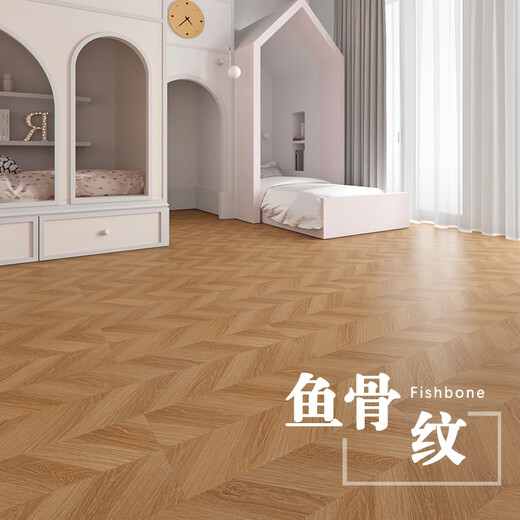 Oluxun personalizado SPC Stone Play Herringbone Bone Pesh Bone Lock-Lock Stone Crystal PVC Pul-Type Water Water Renovación y renovación del hogar [ortografía de espiga] R9903 (4 mm)