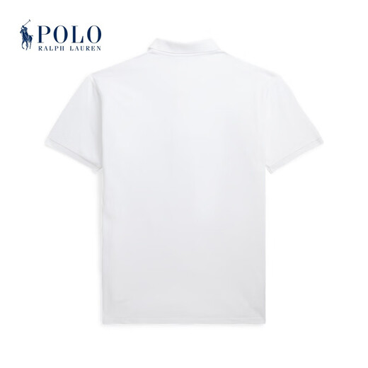 Polo Ralph Lauren Men's Clothing Classic Large Cotton Mesh Polo Shirt RL16859 100-White M