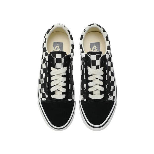 VANS (VANS) men and women LX Old Skool canvas shoes/vulcanized shoes trendy versatile classic retro low top shoes vn000d56bzw 43