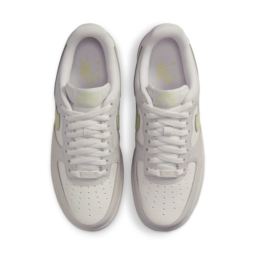 耐克（NIKE）官方空军一号女迷你勾运动鞋夏新款 AIR FORCE 1 IB3881 001幻影灰白/浅橄榄绿/浅骨色 36