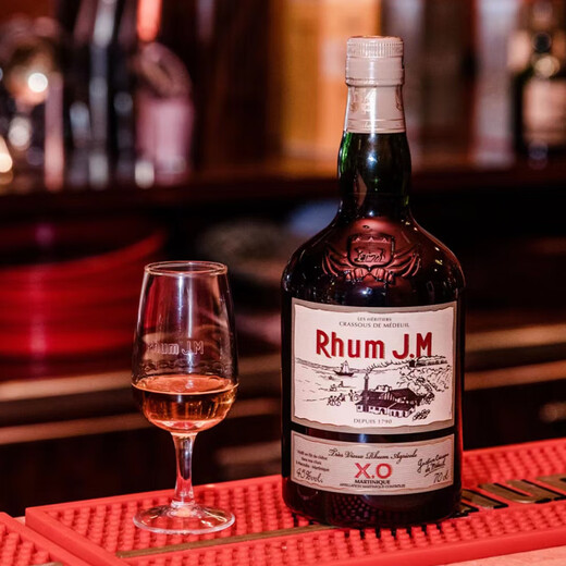 嘉冕（Rhum J.M）【原瓶进口】法国马提尼克岛农业朗姆酒洋酒调酒基酒 嘉冕法式XO朗姆 700mL