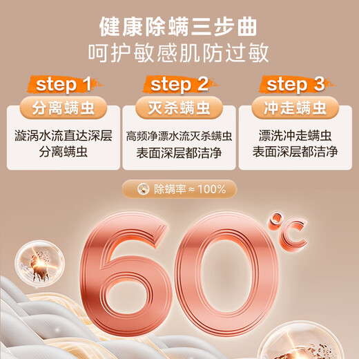 Midea mini washing machine MB30VH36E 3KG baby small children's underwear washing machine fully automatic impeller high temperature cooking and washing sterilization and mite removal dormitory trade-in