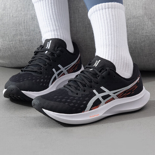 Chaussures féminines Asics Chaussures de course, Nouveau Summer Hyper Speed 4 Outdoor Mesh Mesh Breathable Professional Sports Running Shoes 1012B677 / Sports Examination Training Recommandation Pictures and Show Ret 10 40.5
