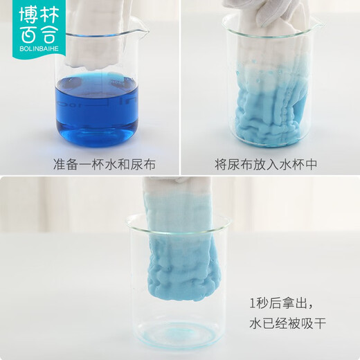 博林百合（BOLINBAIHE）纱布尿布可洗婴儿尿介子新生儿尿片宝宝尿布裤尿戒子芥子夏天 卡通男宝组合【透气】 5条装 S(0-3个月，10斤以下)