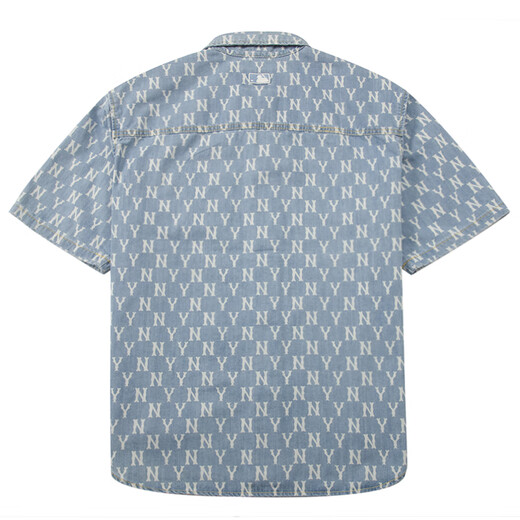 MLB Shirt à manches à manches courtes hommes et femmes couples 2022 Retro Presbye de Full-Babel NY Casual 3Adrmn123 bleu foncé court à manches courtes 3Adrmn12350bls XS