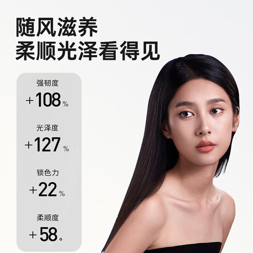 KEHEAL national subsidy Kesi high-speed hair dryer 3.6 billion plasma hair care power generation hair dryer household negative ion hair care quick-drying hair dryer recommended gift HC5 streamer silver