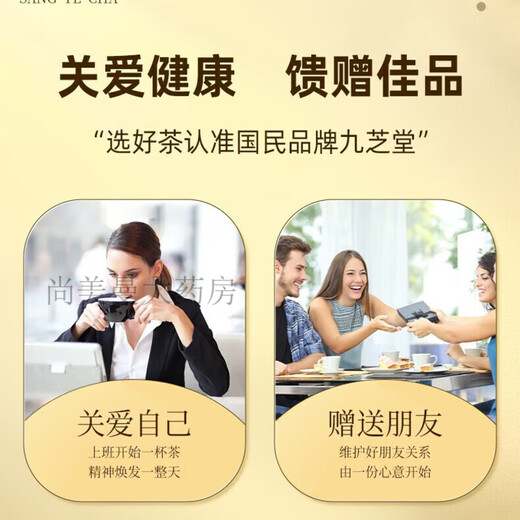 九芝堂青钱柳玉米须桑叶茶养生茶 可搭配三高血糖高利尿消肿清热解毒品 2盒*40袋【草本配方养生茶】