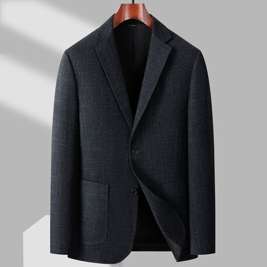 Bolomido Luxury International High-end Brand 2025 Spring and Autumn New Suit Men's Jacket Suit Top Men's Fit Casual 538-392 Black Gray Luxury Gift Box M 170 Recommendation - 115 Jin Jin equals 0.5 kg Luxury Gift Box