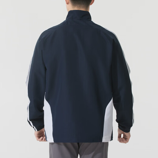 阿迪达斯 （adidas）外套男装2025夏季新款运动服足球训练立领男士上衣夹克JF2575 JF2575深藏青蓝 皇马 XL