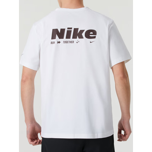Nike T-shirt Vêtements masculins 2025 Été Nouveaux sports et vêtements de fitness occasionnels Séchage rapide Séchant exercice matin